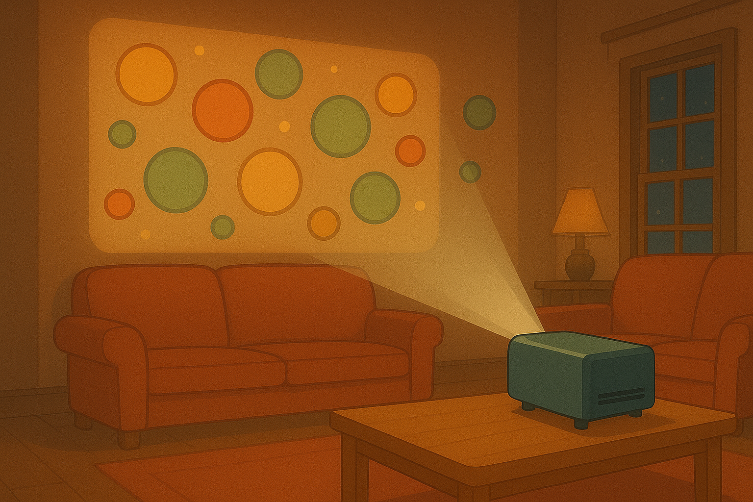 projektionsmöglichkeiten 🎥✨ Wand, Fenster & TV